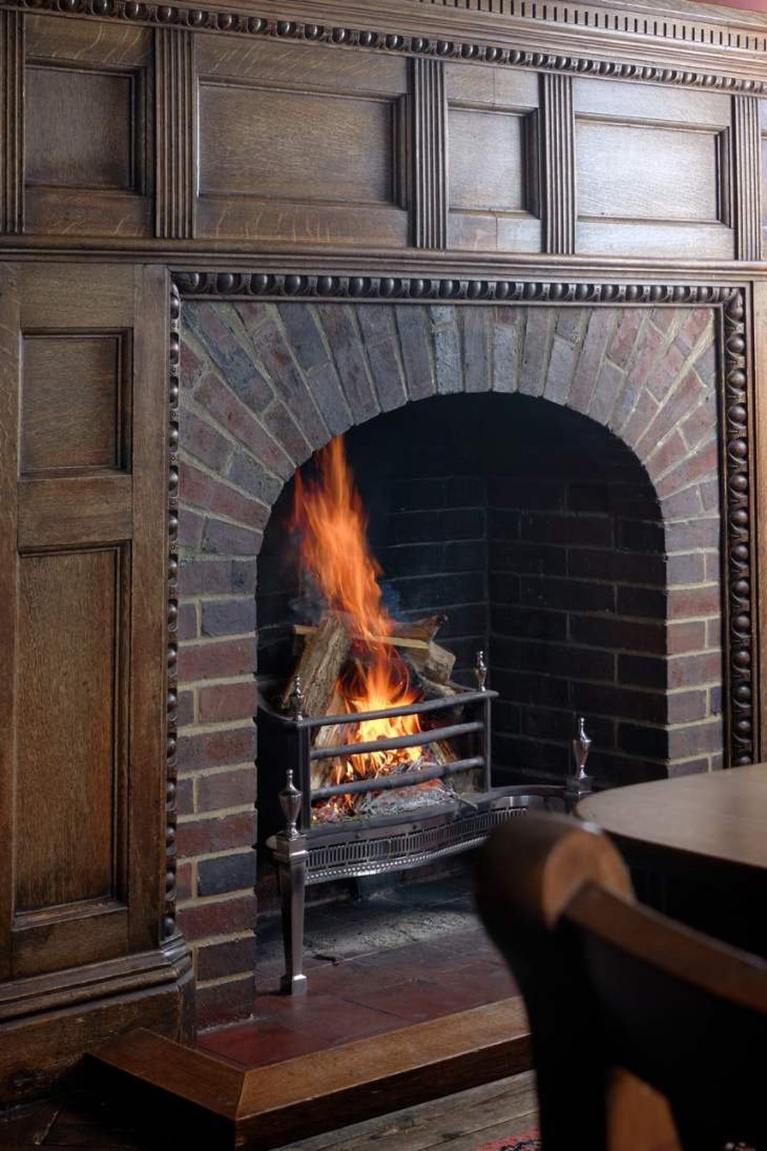 Inglenook fireplace