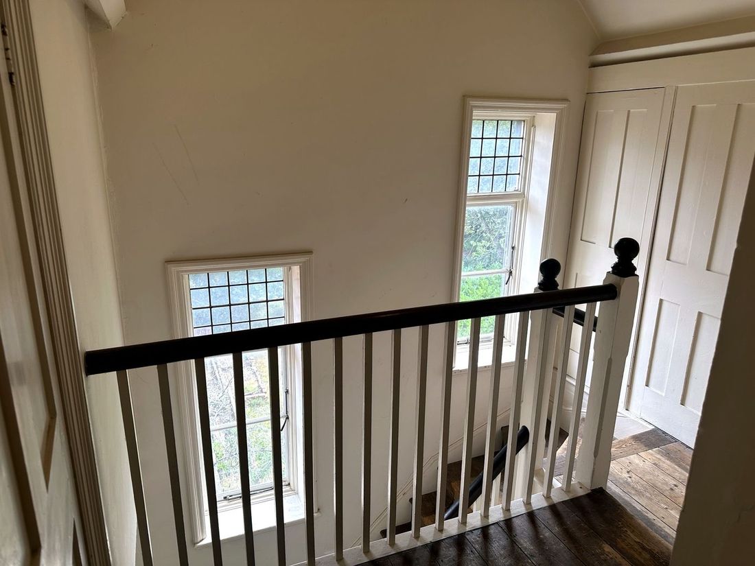 Landing and staircase