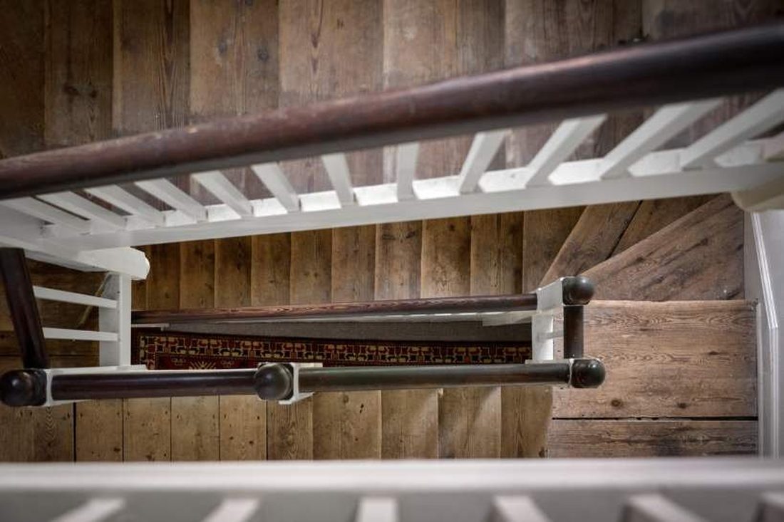 Period wooden staircase